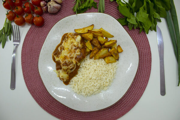 Bife à Parmegiana - 300g